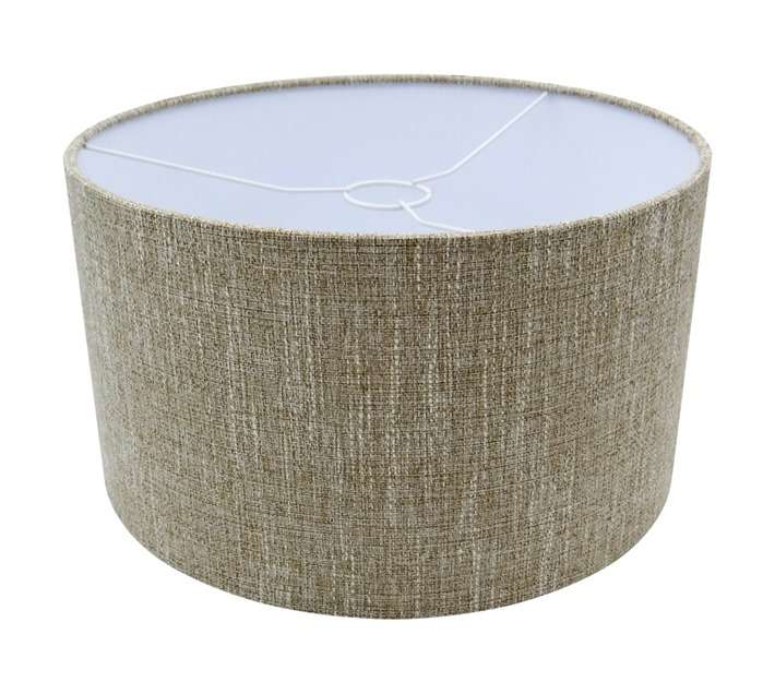 Design House Drum Lamp Shade - Cream (320 x 320 x 180mm)