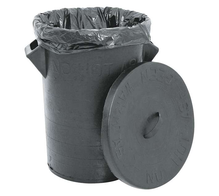 Homequip Rubber Refuse Bin (85L)