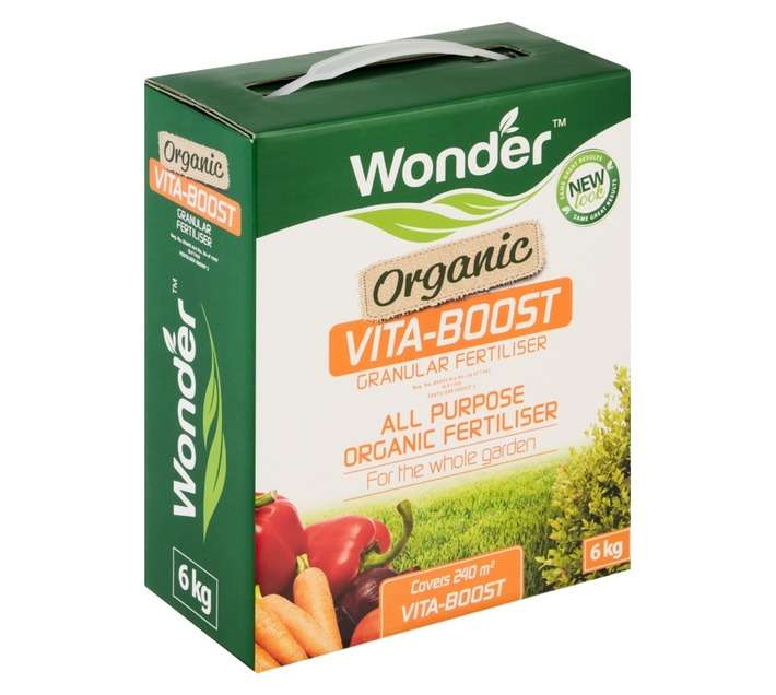 Wonder Organic Vita-Boost Fertiliser (6kg)