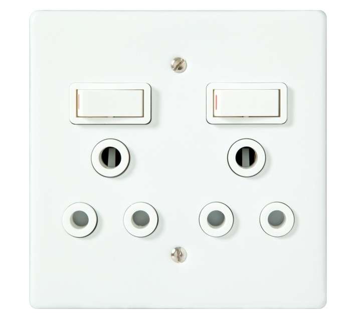 Crabtree Complete Double Socket (4x4)