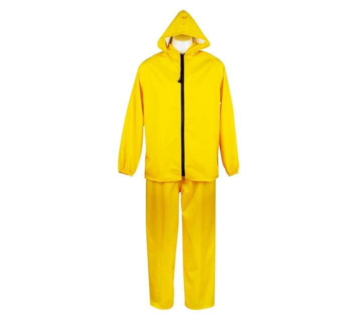 Beck Rubberised Contract Rainsuit - Yellow (L)
