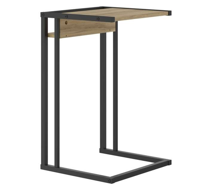 Home and Kitchen Muhu Noce Side Table - Oak (365 x 405 x 640mm)