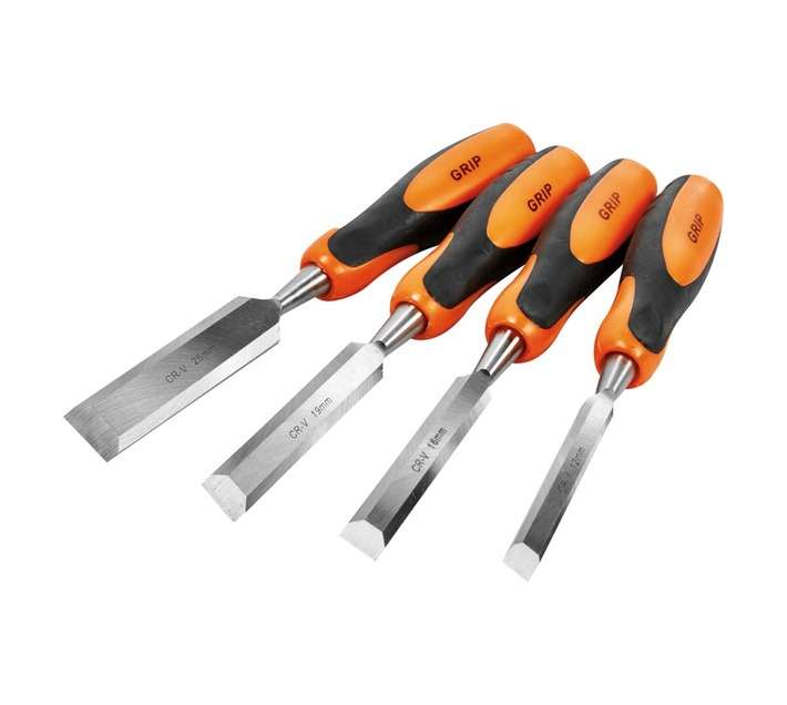 Grip 4 piece Wood Chisel Set
