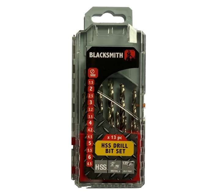 Blacksmith HSS Drill Bit Set (1.5/6.5mm)