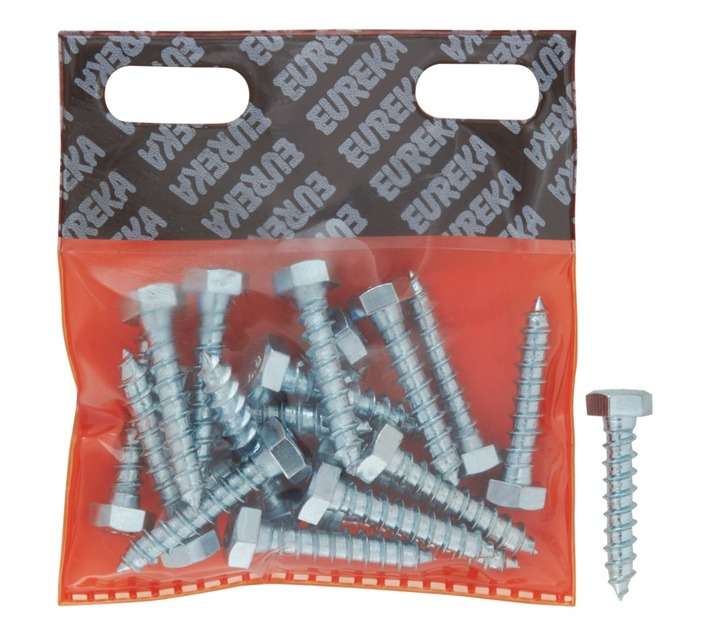 Eureka 1CC20U 8 x 40mm Coach Screw Galvanised (20 Pack)