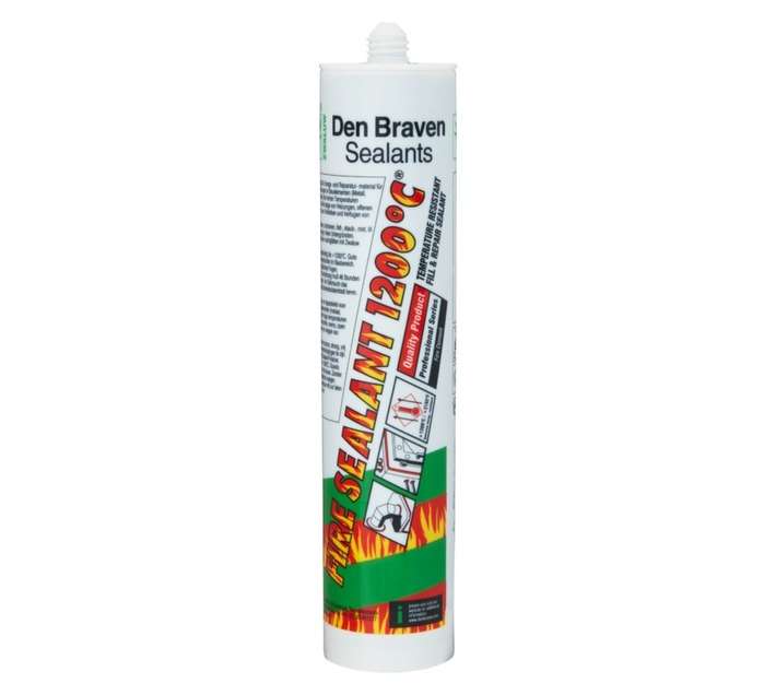 Den Braven Fire Sealant - Black (300ml)