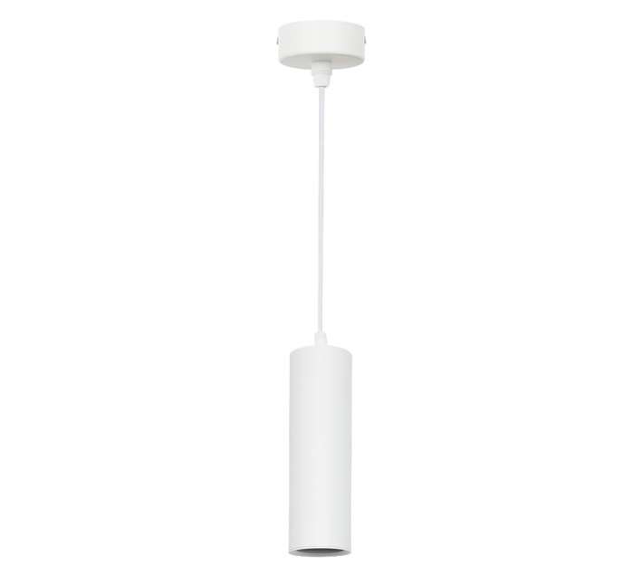 Bright Star Lighting Down Facing Aluminium Pendant - White (50W)