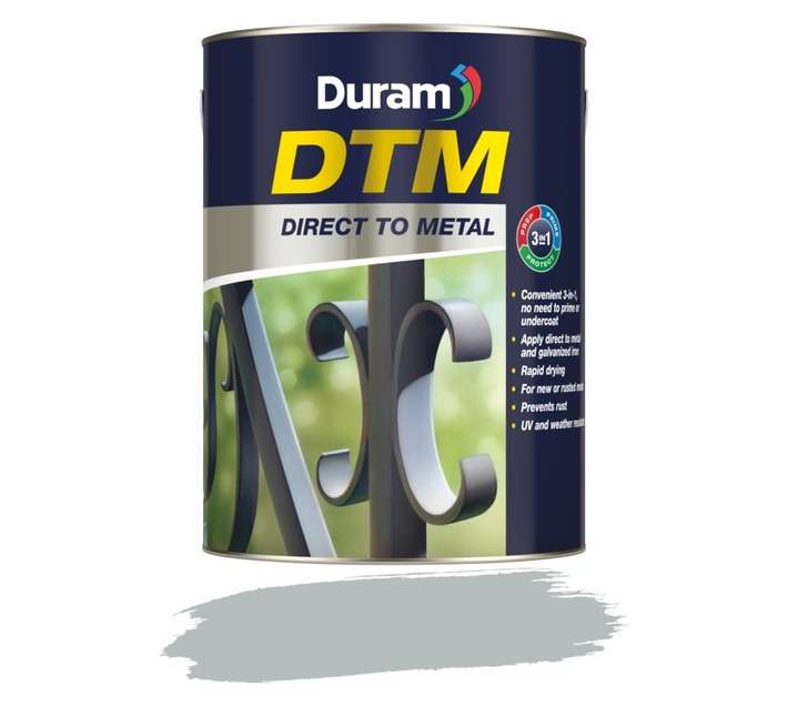 Duram DTM Smooth - Grey (250ml)