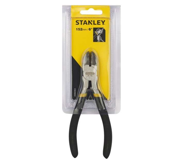 Stanley Basic Side Cutter - Black (150mm)