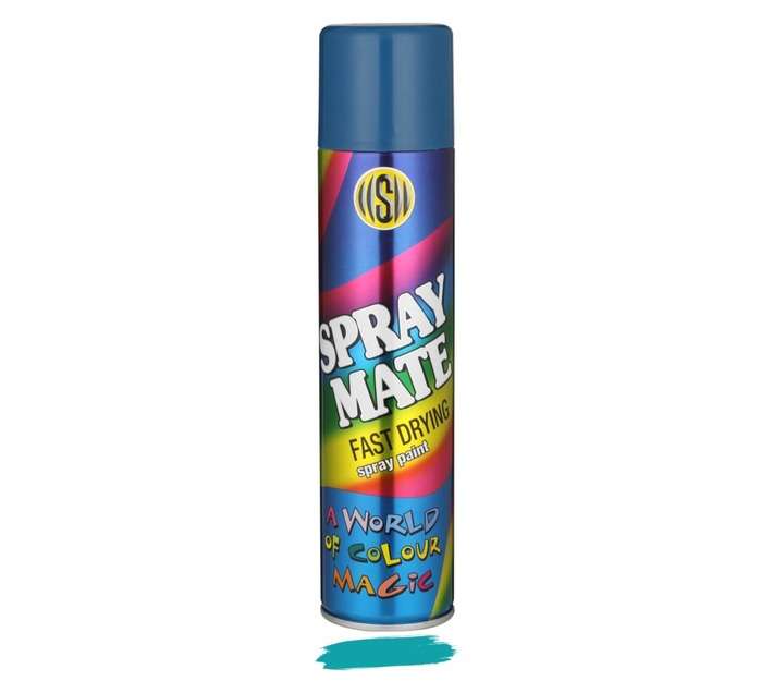 Bravo Fast Drying Lacquer Spray Paint - Pacific Blue (250ml)
