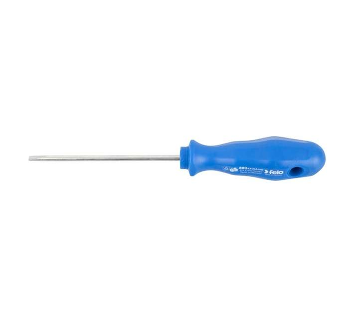 Felo Blue Series Slotted Screwdriver - Blue (4 x 0.8 x 100mm)