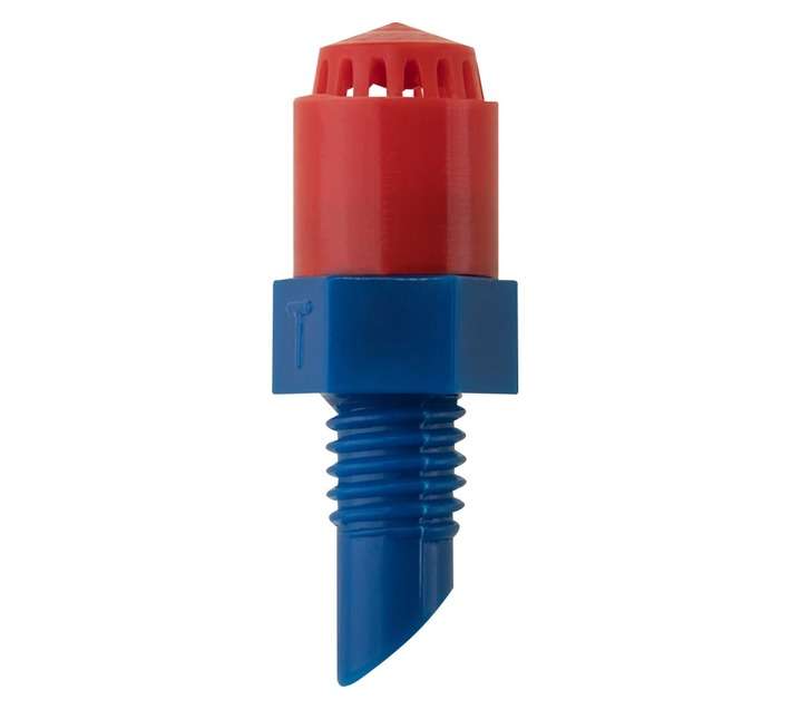 Microjet PN001 10 x 360 Degree Sprinkler Heads - Blue/Red