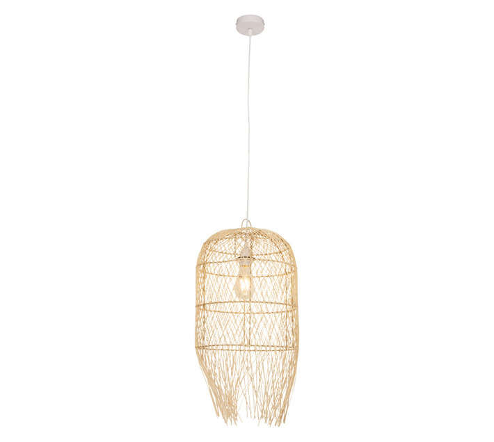 Eurolux Analia-B Woven Rattan Pendant - Natural (60W)
