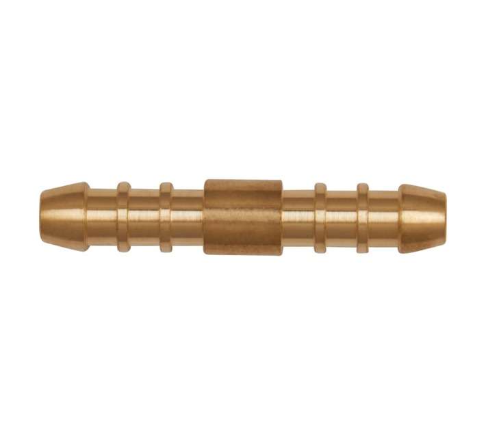 Safegas Brass Straight Connector - Bronze