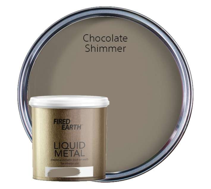 Fired Earth Liquid Metal - Choc Shimmer (1L)