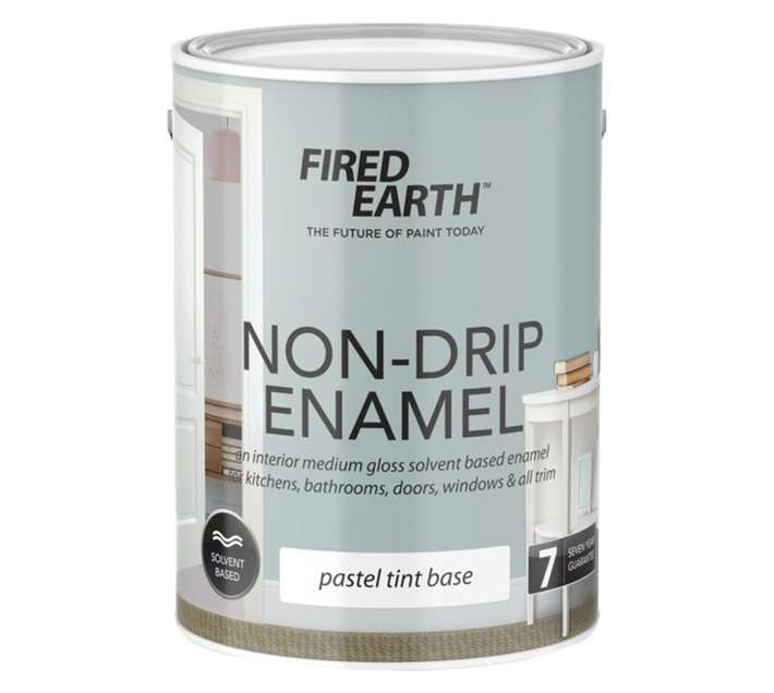 Fired Earth Non-Drip Enamel Solvent Based Clear Base (5L)