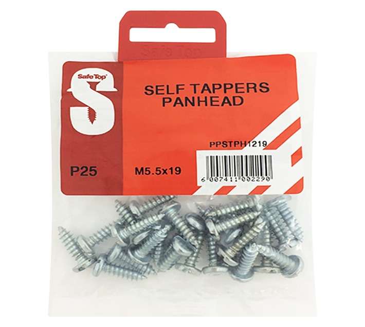 Safe Top Self Tapping Panhead (M5.5 x 19mm)