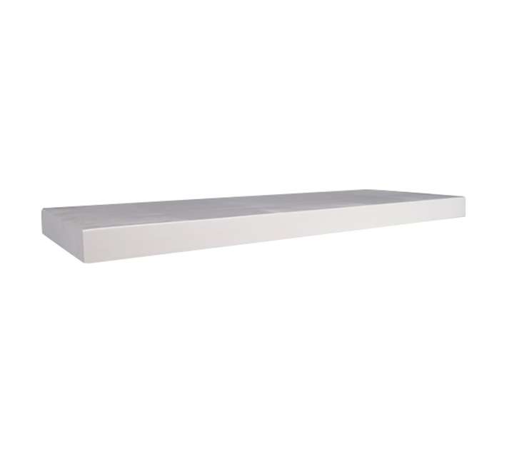 Shelfmate Pine Floating Shelf - White (440 x 200 x 30mm)