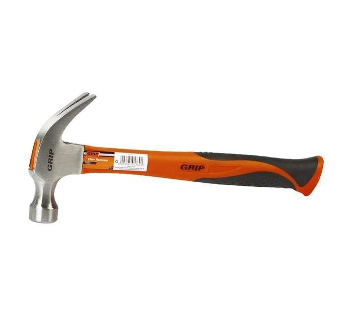 Grip Claw Hammer with Fibre Handle (450g)