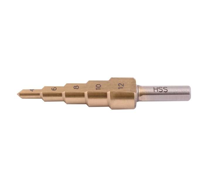 Tork Craft TC353041 HSS Step Drill 4-12mm (2mm)