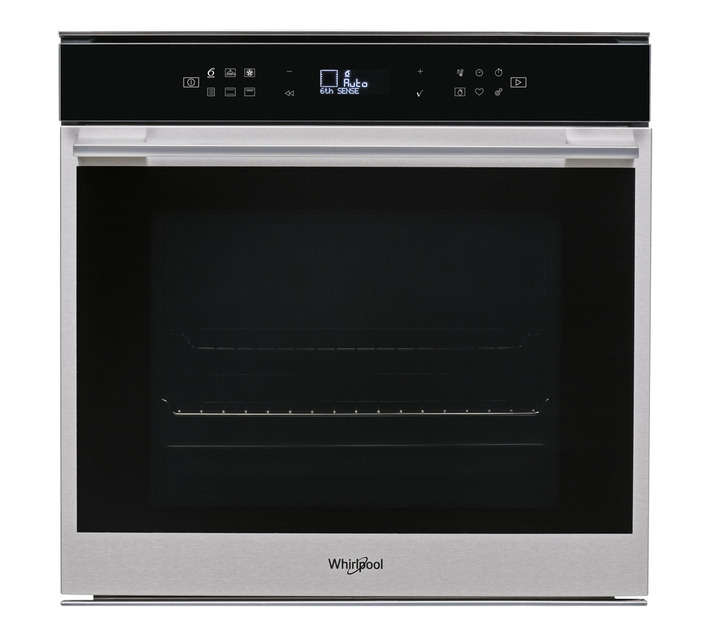 Whirlpool 73L Oven (595 x 564 x 595mm) Inox/Black W7 OM 44 BS1H