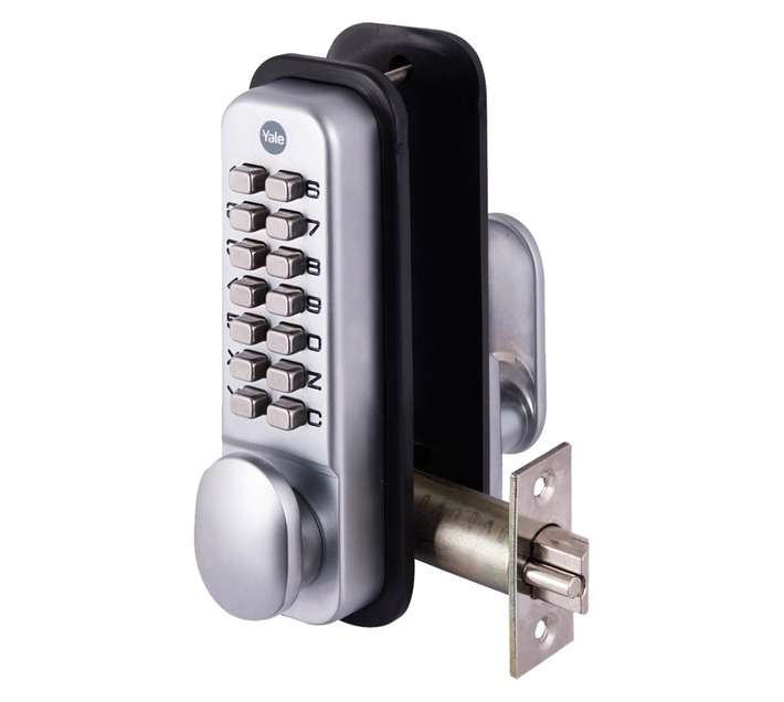 Yale Push Button Door Lock