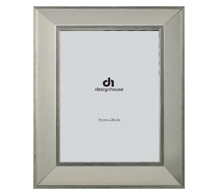 Amber Bay Demi Picture Frame - Silver (200 x 150mm)