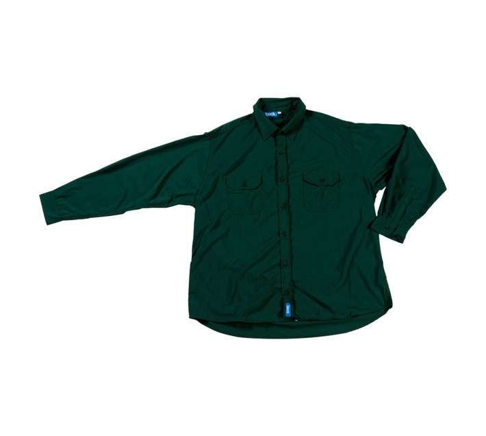 Beck Taslon Long Sleeve Shirt - Green (2 XL).