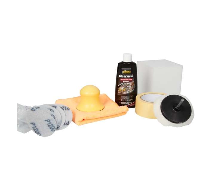 Shield 10 Piece Headlight Restoration Kit