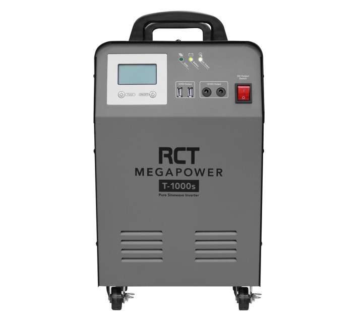 RCT MegaPower Trolley Inverter - Black (1000W)