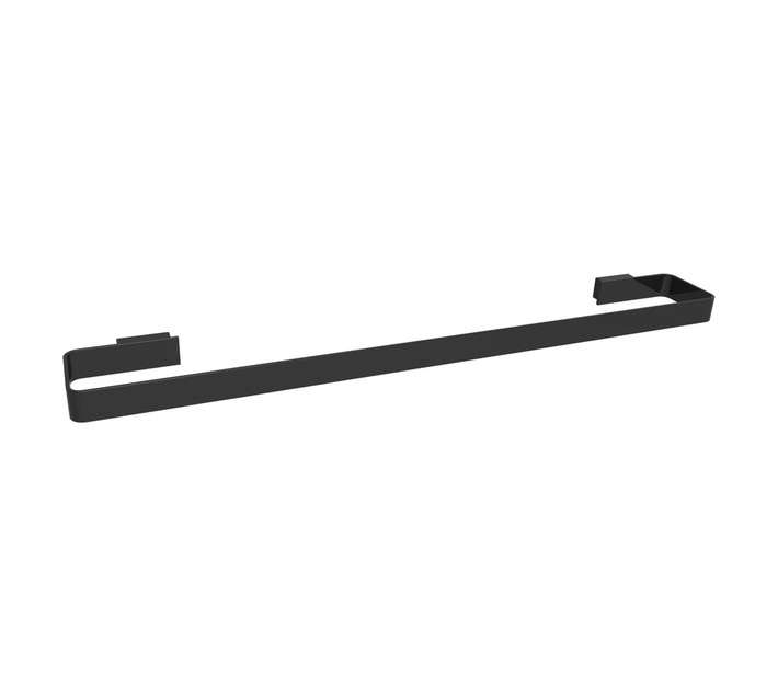 Lusso Ciano Towel Rail Single - Black (600mm)
