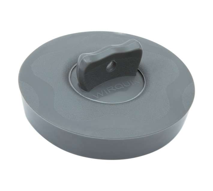 Wirquin Basin/Sink/Bath Plug - Grey