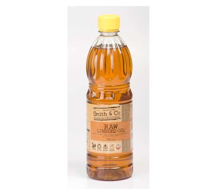 Smith and Co Raw Linseed Oil - Amber (750ml)