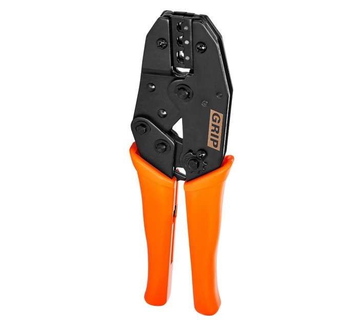 Grip HD crimping pliers - ratchet type