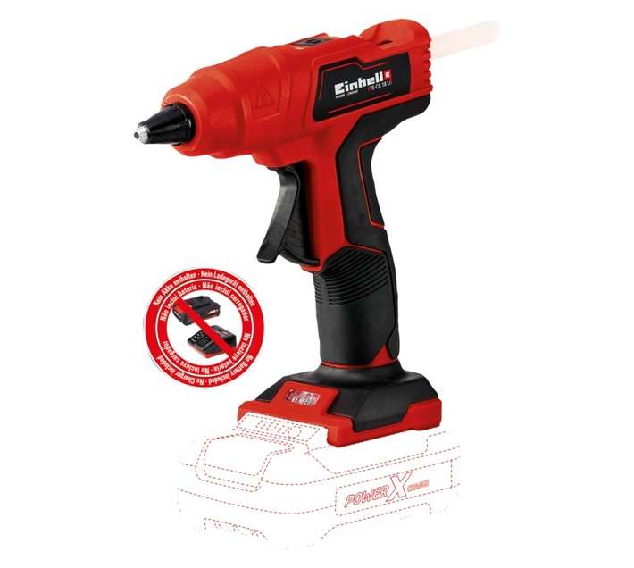 Einhell Power X-Change Cordless Hot Glue Gun TE-CG 18 Li - Solo