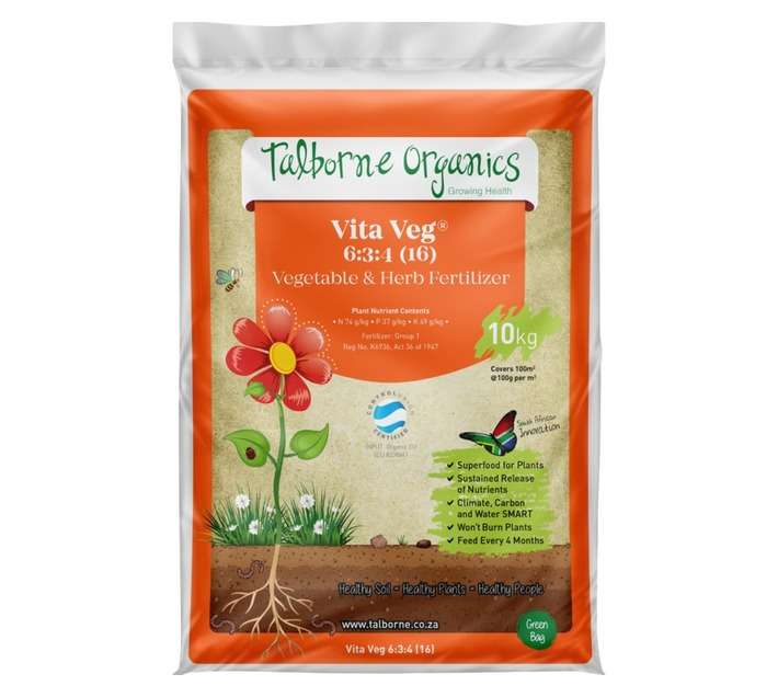 Talborne Vita Veg 6:3:4 (10kg)