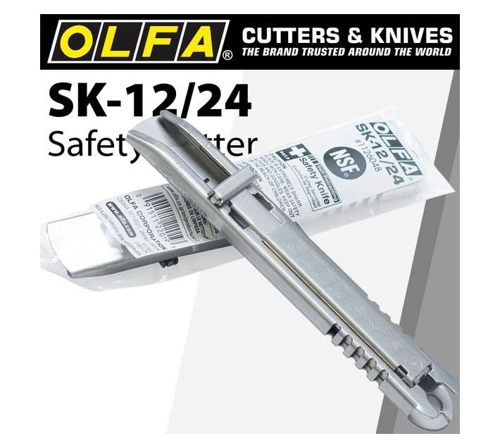 Olfa CTR SK4 GREEN Safety Carton Utility Knife