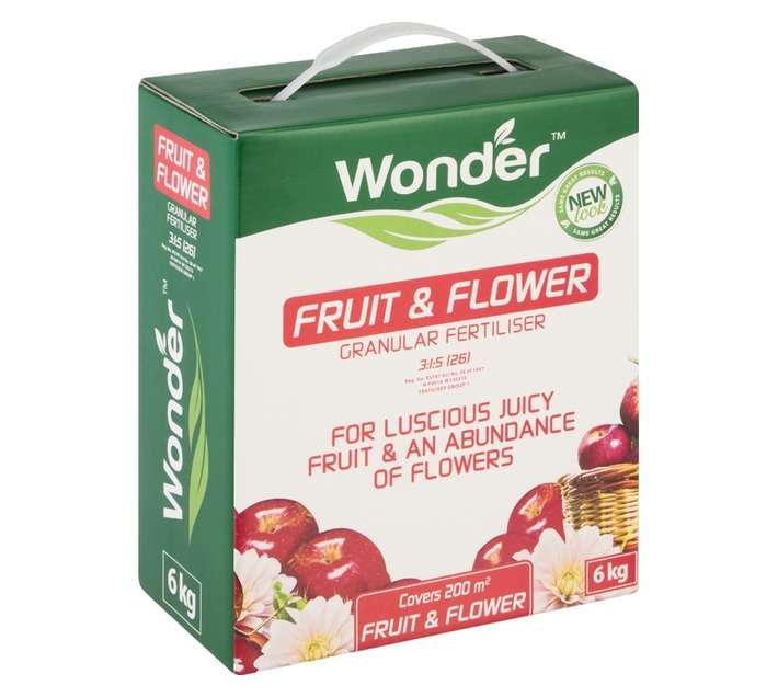 Wonder Fruit and Flower Fertiliser (6kg)