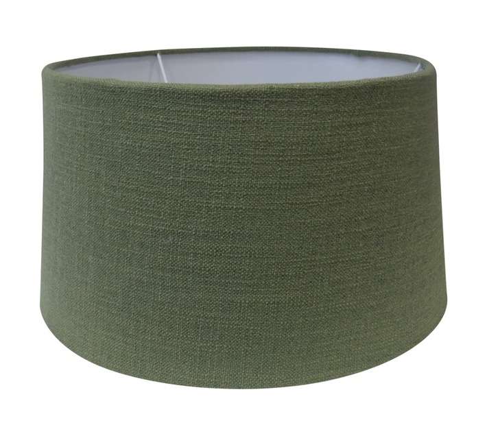 Design House Tapered Drum Lamp Shade - Meadow Green (320mm)