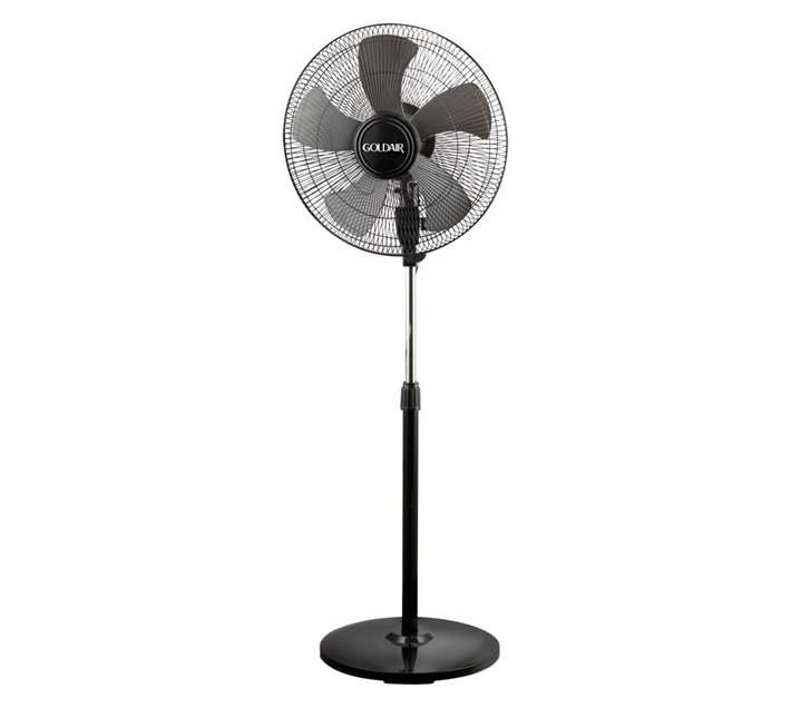 Goldair GHVP-1800 High Velocity Pedestal Fan - Black (150W)