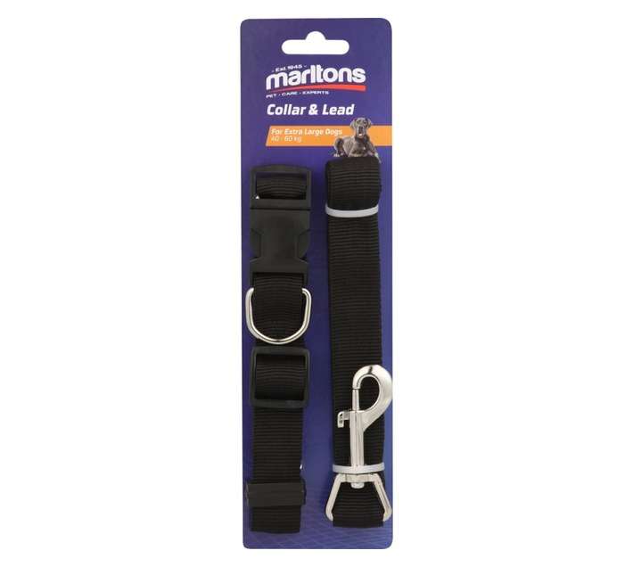 Marltons Adjustable Collar and Lead (25mm)