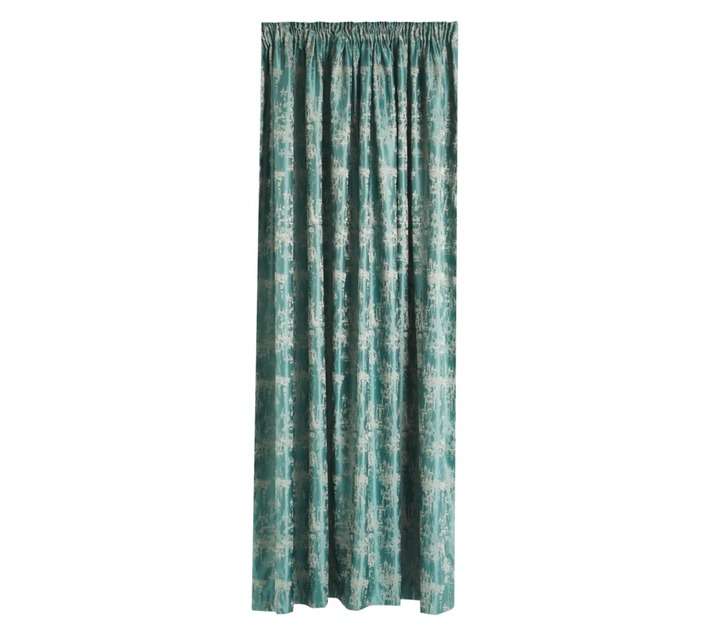 Design House Nandi Eyelet Curtain - Green (2300 x 2180mm)