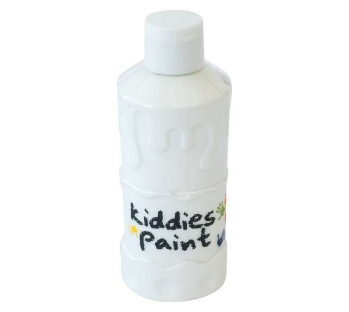 Crazy Crafts Kiddies Finger Paint - White (200ml)