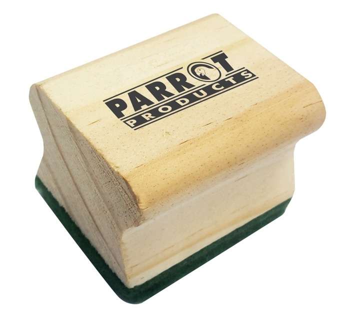 Parrot Products BA0118 10 x Chalk Board Dusters - Green (50 x 35mm)
