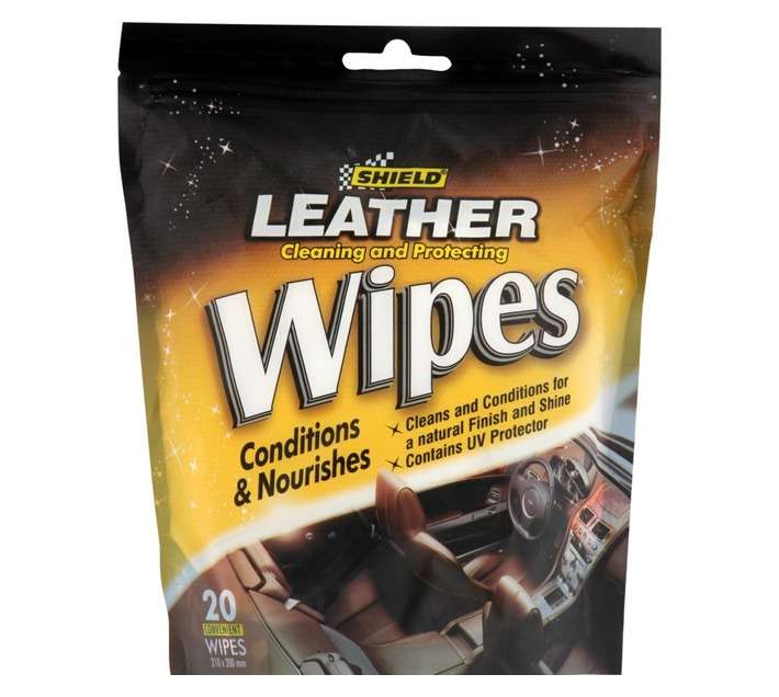 Shield Wipes Leather Care