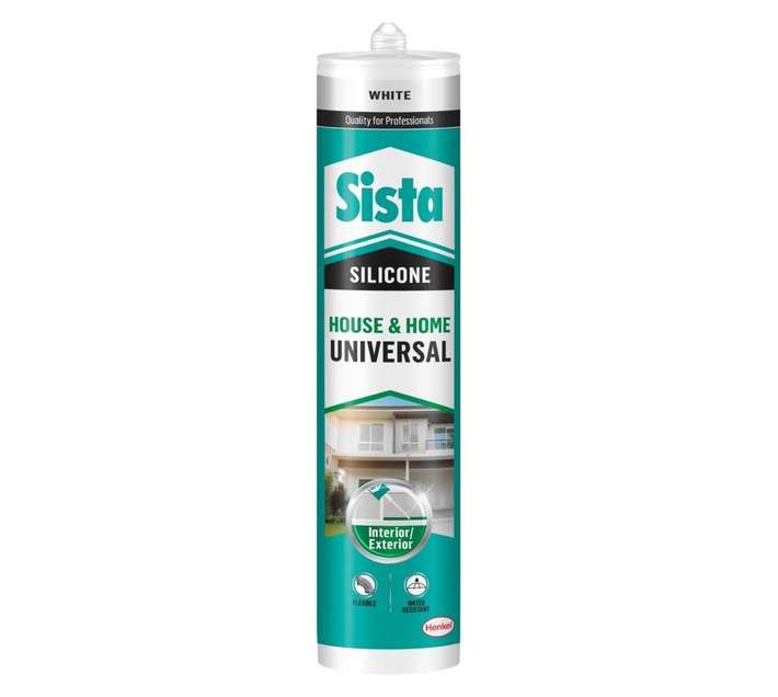 Sista Universal House and Home Silicone Sealant- White