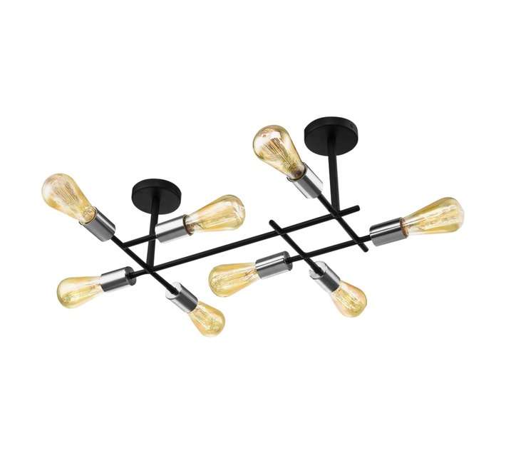 Bright Star Lighting Ceiling Light - Black (60W)