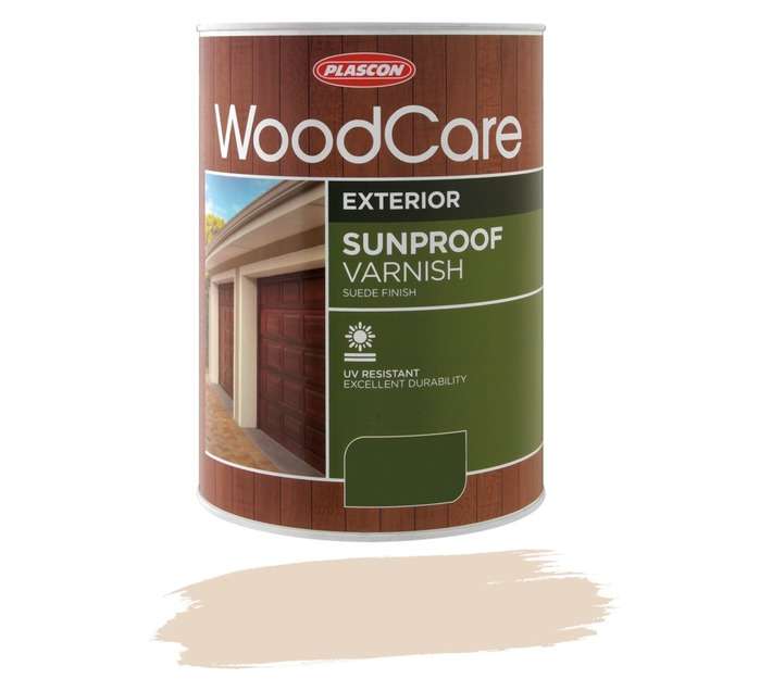 Plascon Woodcare Sunproof Suede - Clear (5L)