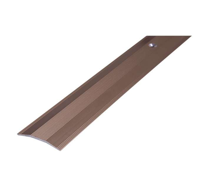 Falcon Tiling Aluminium Strip Transition Cover - Brass (3000 x 40mm)