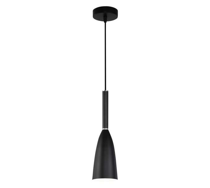 Bright Star Lighting 1 Light Pendant - Black (60W)